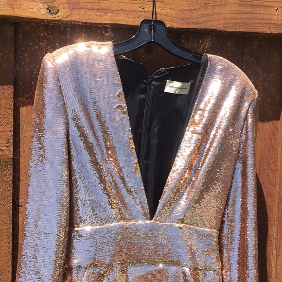 ALEXANDRE VAUTHIER SEQUINS MINI DRESS. - Picture 3 of 7